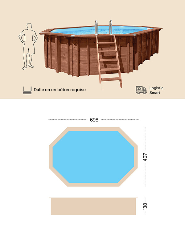 abatec piscine bois dessin technique capri